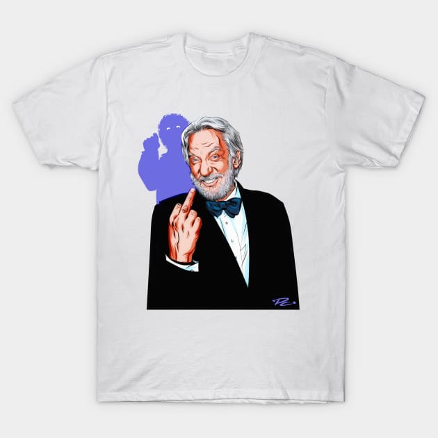 Donald Sutherland - An illustration by Paul Cemmick T-Shirt by PLAYDIGITAL2020